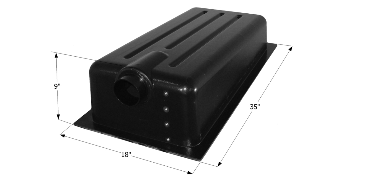 Icon Technologies Holding Tank, HT147-ED, 35x18x9, 13 Gal | ABS Plastic | Camping World