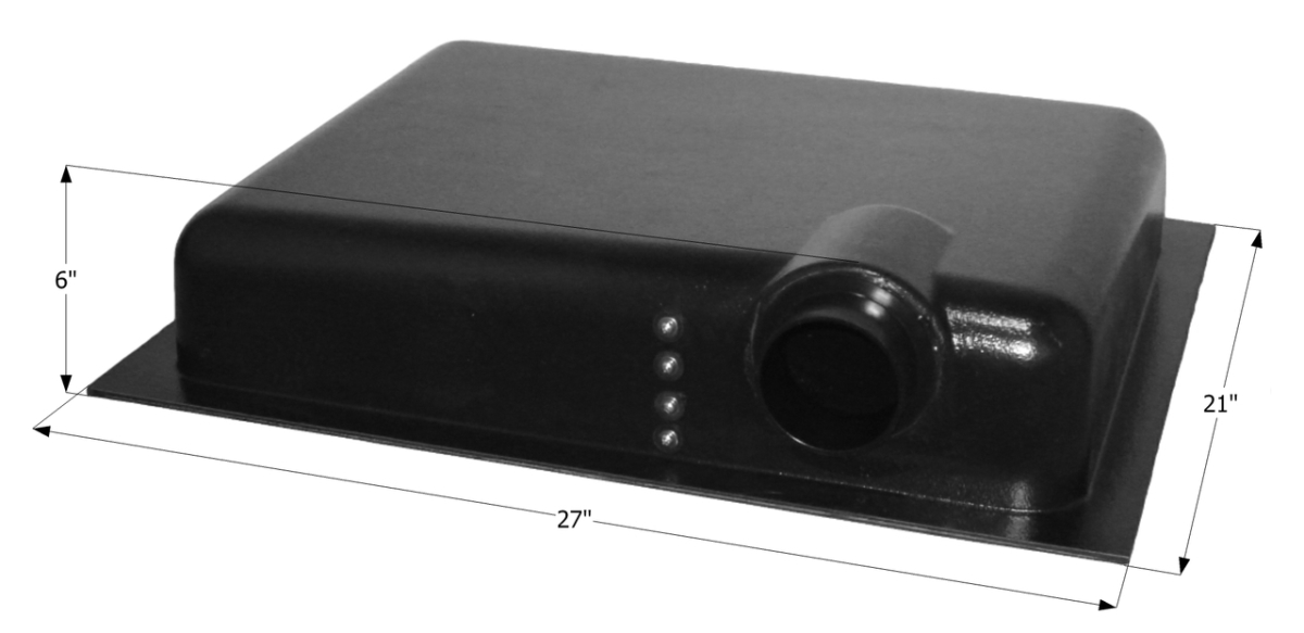 9 gal - Holding Tank Left Side Drain Ht106Sd
