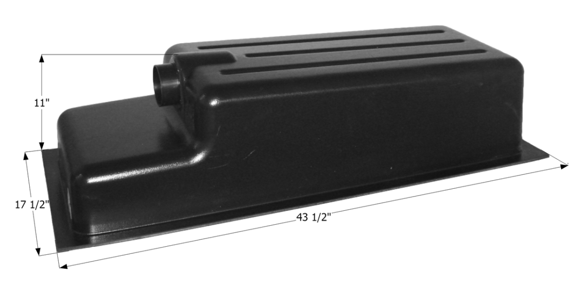 20 gal - Holding Tank Recessed Drain Ht264Re