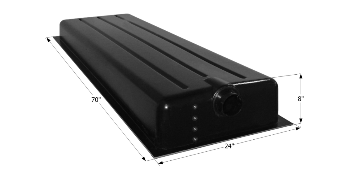 39 gal - Holding Tank Center End Drain Ht192Bed
