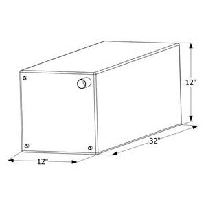 12472 20 gal - Fresh Water Tank Wt2472