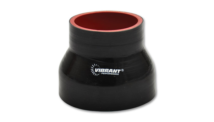 2778 Reducer Coupler Trans Connector Silicone - Black