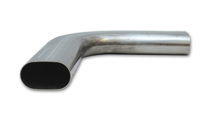 3 in. 90 degree Horizontal Oval Mandrel Bend