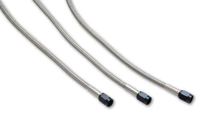 Universal Oil Feed Kit - 2 Foot Hose,3 AN Female