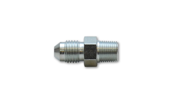 0.125 in. NPT x -4 AN - Straight Adapter Fitting, Steel