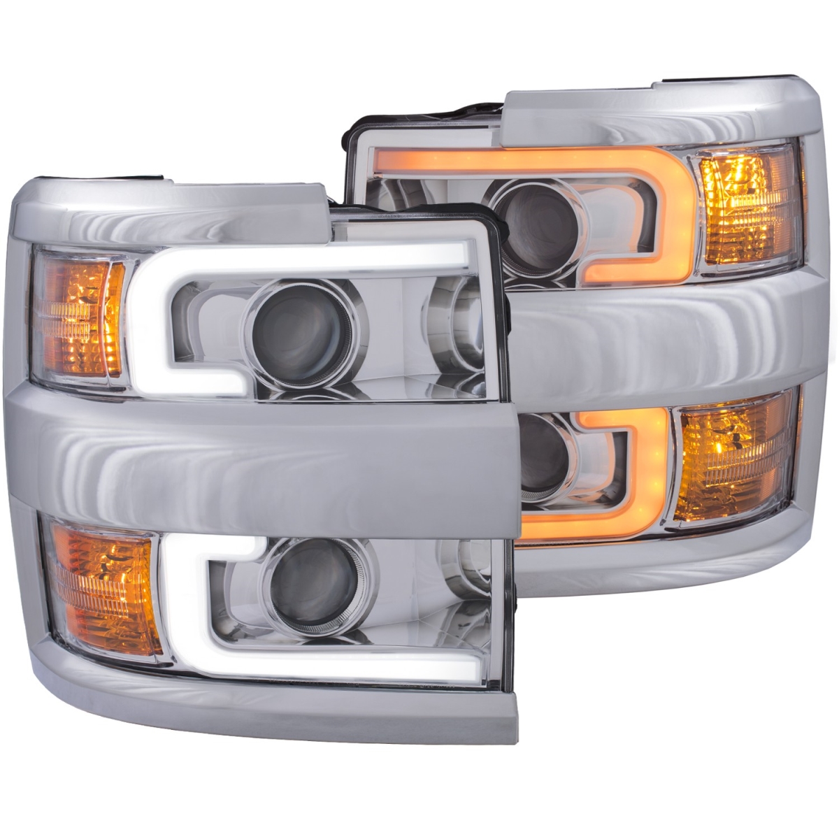 Picture of Anzo A1R-111366 U-Bar Projector LED Headlights