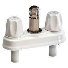 4 ft. Quick Disconnect Valve - White
