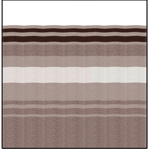 C6F-JU218A00 20 x 2 ft. STKG Dune Stripe, Silver & White - 1 Piece