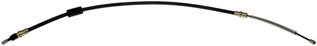 32.82 in. Parking Brake Black Cable, Rubber