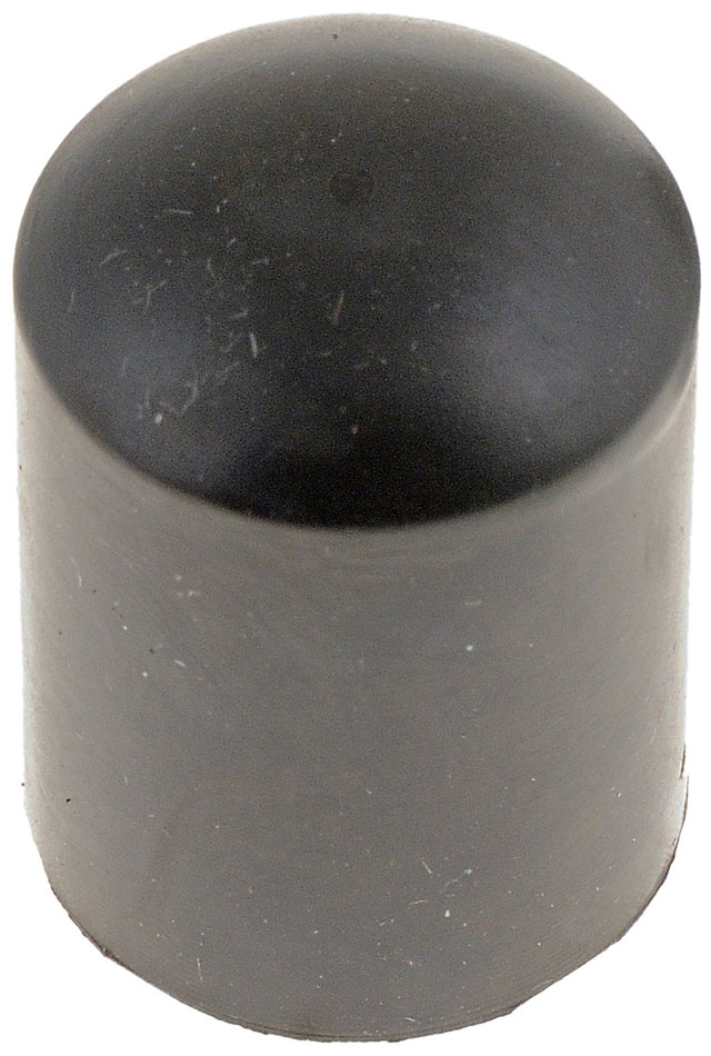 0.62 in Bypass Caps - Rubber - Black