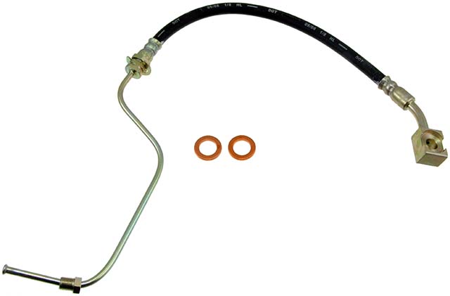 Dorman D18-H36838 13.5 in. Brake Hydraulic Hose, Rubber - Black
