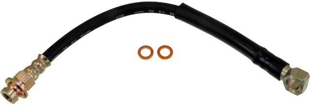 11.75 in. Brake Hydraulic Hose, Rubber - Black