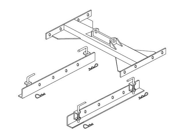 D1D-5993 Flatdeck Saddle Bracket