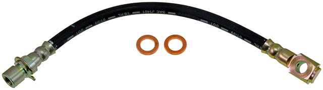 Dorman D18-H381065 11.5 in. Brake Hydraulic Hose, Rubber - Black