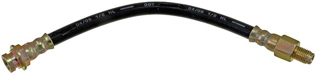 10 in. Brake Hydraulic Hose, Rubber - Black