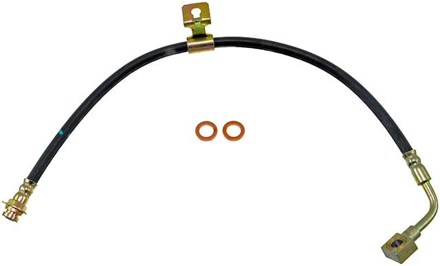 Dorman D18-H38183 22.75 in. Brake Hydraulic Hose, Rubber - Black
