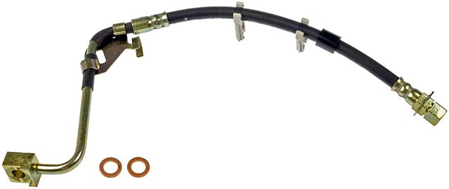 Dorman D18-H620503 14.25 in. Brake Hydraulic Hose, Rubber - Black