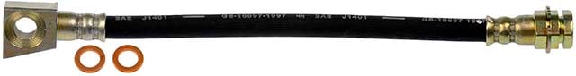 Dorman D18-H621319 9.56 in. Brake Hydraulic Hose, Rubber - Black