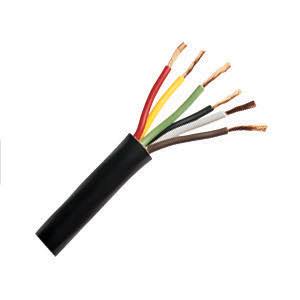 Primary Wire, 6 AWG, Copper, Plastic Jacket