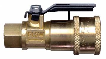 0.25 in. Coupler with Shut-Off