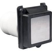 Standard Rv Power Inlet, Black