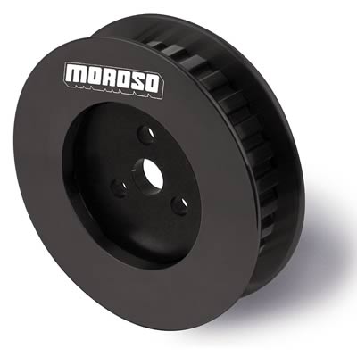 Moroso M28-64886 Vacuum Pump Gilmer Drive Pulleys, Blue anodized