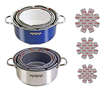 Picture of Magma Products M4J-A10368 No-Skid Pot & Pan Protectors Set - Pack of 3