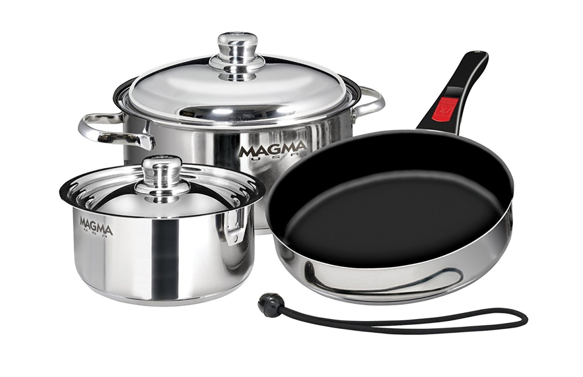 Picture of Magma Products M4J-A103632IND Cookware Nestable Induction with Ceramica Non-Stick