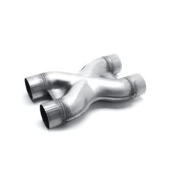 3. x 14 in. Smooth Tru-X Stainless Steel Crossover Pipes