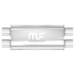 18 x 5 x 8 in. Natural Performance Mufflers - Stainless Steel