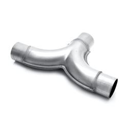 90 deg Y-Pipe Transitions - Stainless Steel, 2.5 in.