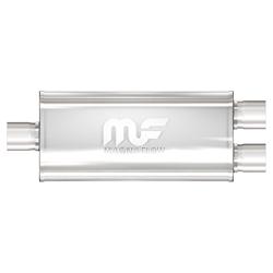 18 x 5 x 8 in. Natural Performance Mufflers - Stainless Steel