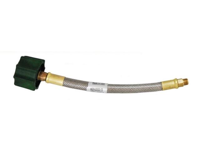 M6E-MER425SS15 15 ft. Stainless Steel Pigtail