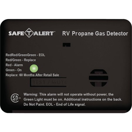 MTI Industries Safe T Alert 20 Series Mini Propane / LP Gas Detector, Surface Mount, Black | Camping World