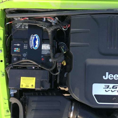 MOR-JKDBT12 Dual Battery Tray