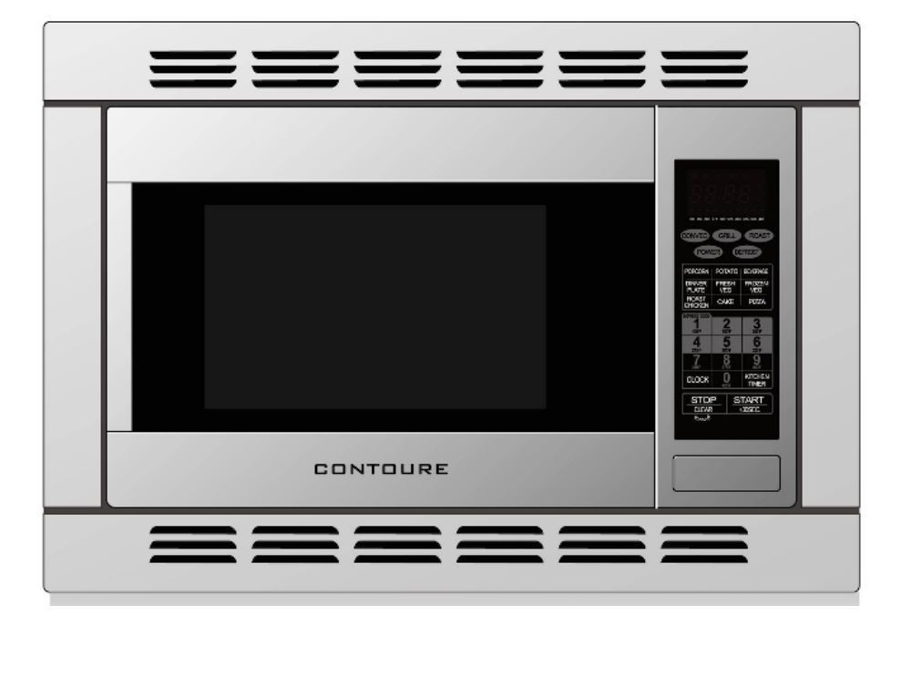Picture of Natural Quality N6R-RV190SCON 1.2 cu ft. Stainless Steel Microwave Convection