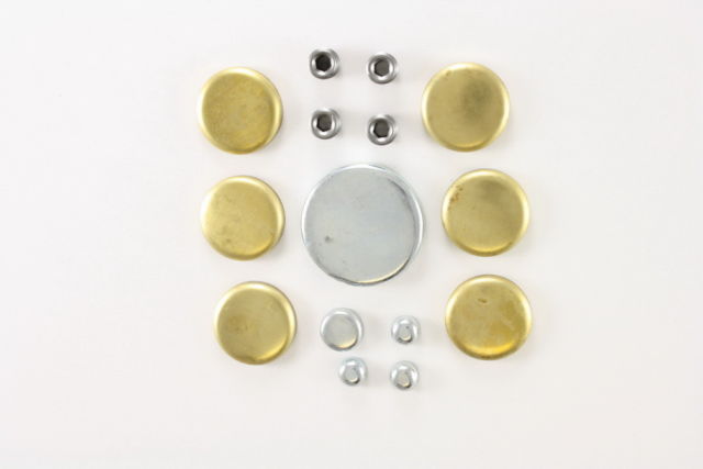 Block Ford Brass Freeze Plug Kit, Small