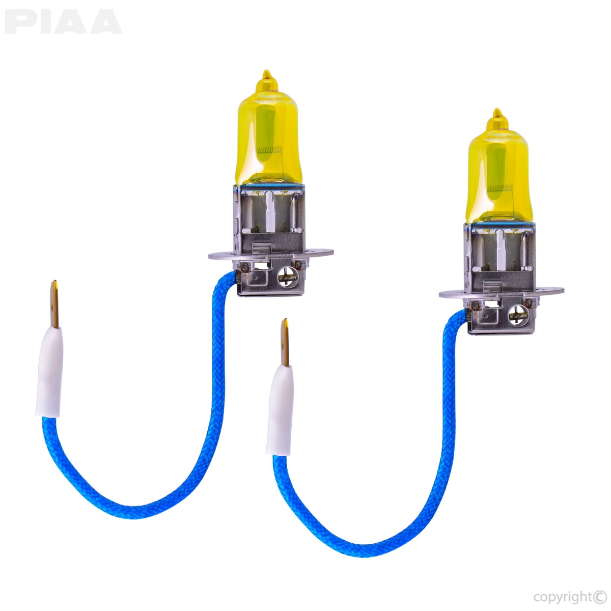 P27-2213403 H3 Solar Twin Pack Halogen Bulbs - Yellow