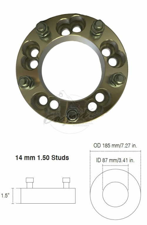 Picture of Revolution REV-5100425547 Wheel Adapter 6061 Bille