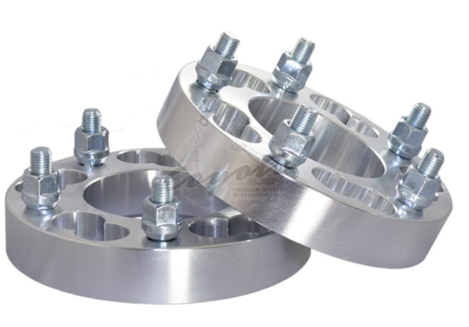 Wheel Adapter 6061 Billet Aluminum Dual Drill - Clear Anodized