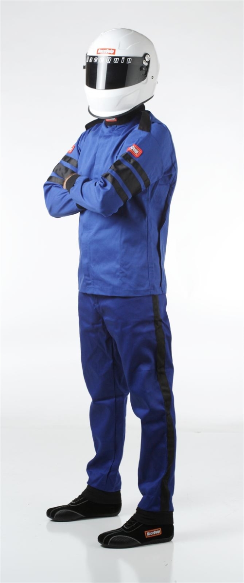 Picture of Racequip RQP-111026 110 Series Pyrovatex Sfi-1 Jackets - Blue