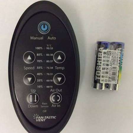 D7E-906809 Wireless IR Remote, Black