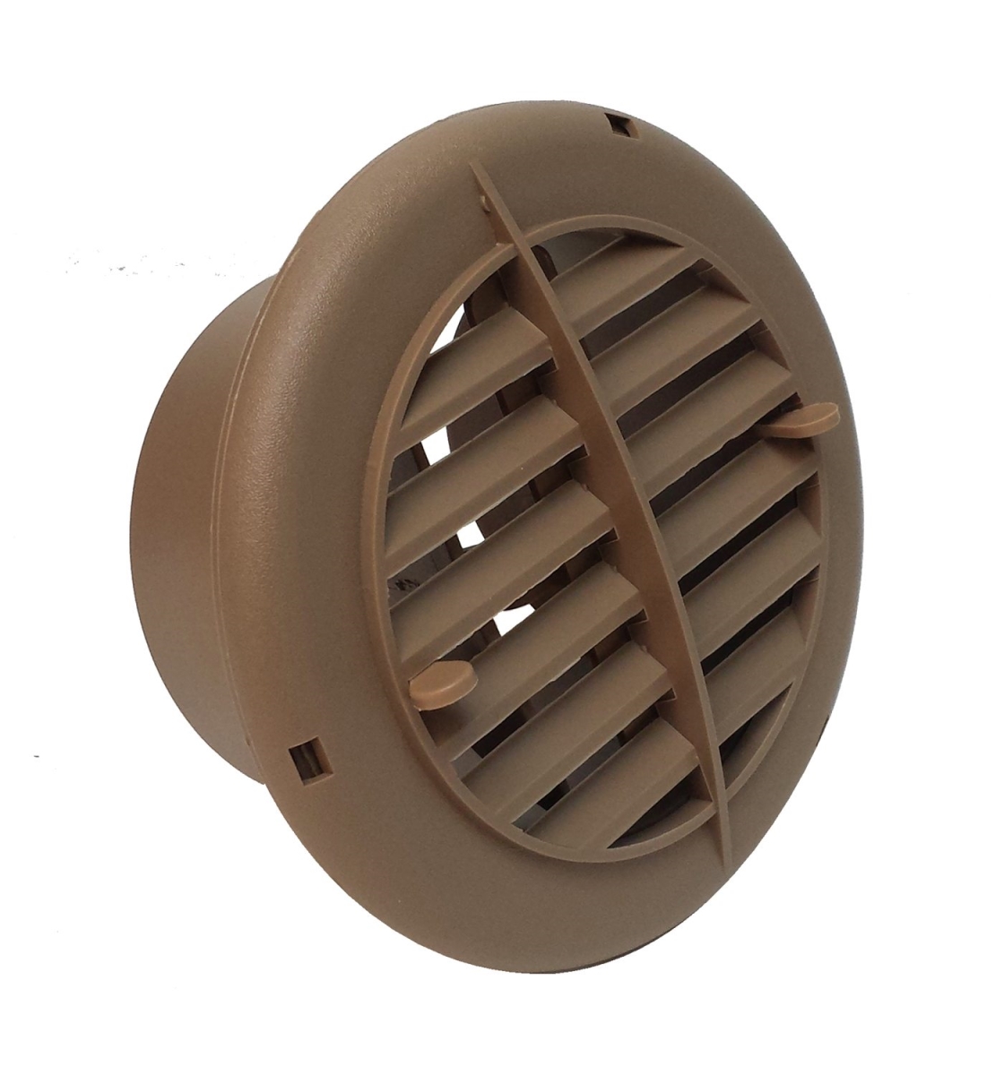 Round Heating & AC Register, Beige - Carded