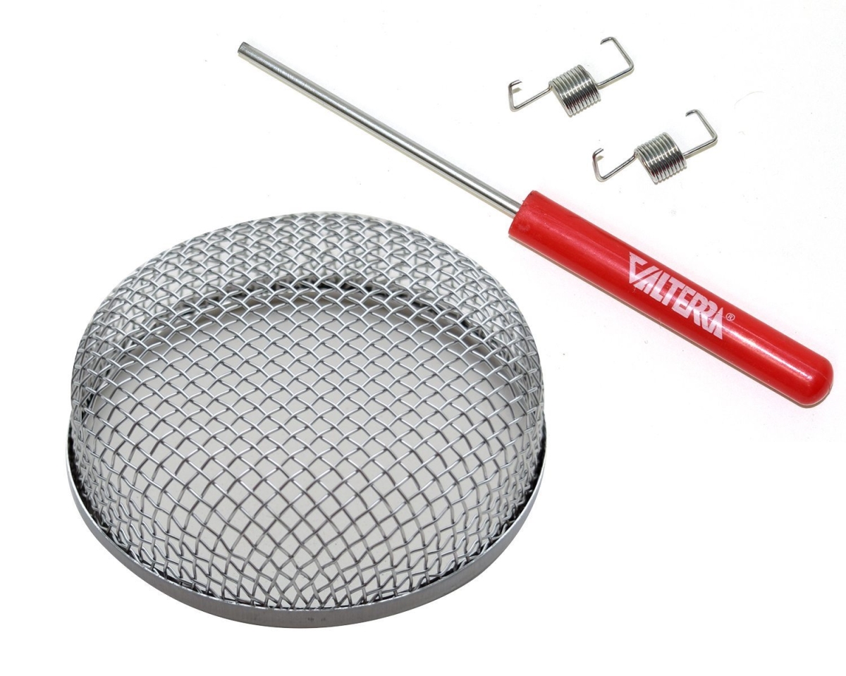 Valterra  RV Bug Screen for Outside RV Furnace Fitting Vent, Small - Carded