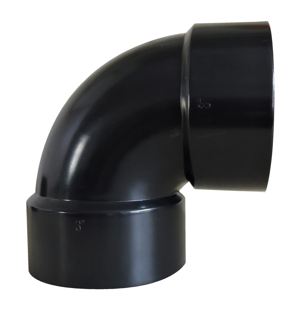 DWV 90 deg Short Turn, 1.5 in. Hub