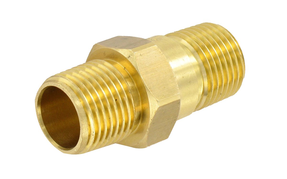 Check Valve, 1/2 in, Brass, MPT x MPT, Lead-Free