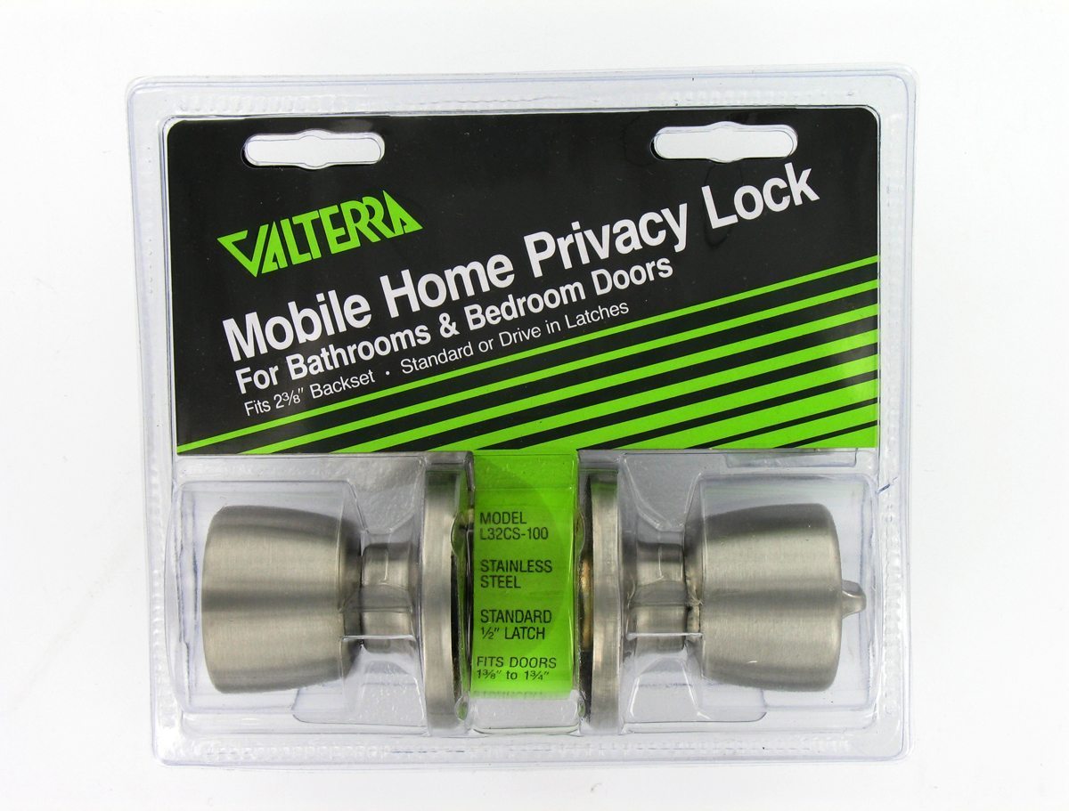 Valterra V46-L32CS100 Door Lock for Bathroom & Bedroom Privacy