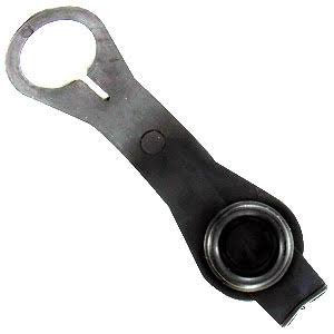 0.75 in. Water Fill Plug with Strap, Black