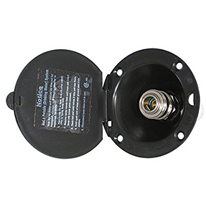 Valterra Exterior Spray Port in Black | Camping World