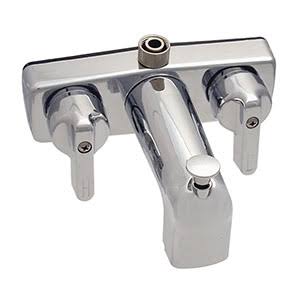0.32 in. Tub & Shower Stem Bonnets - Metal - Chrome & RS